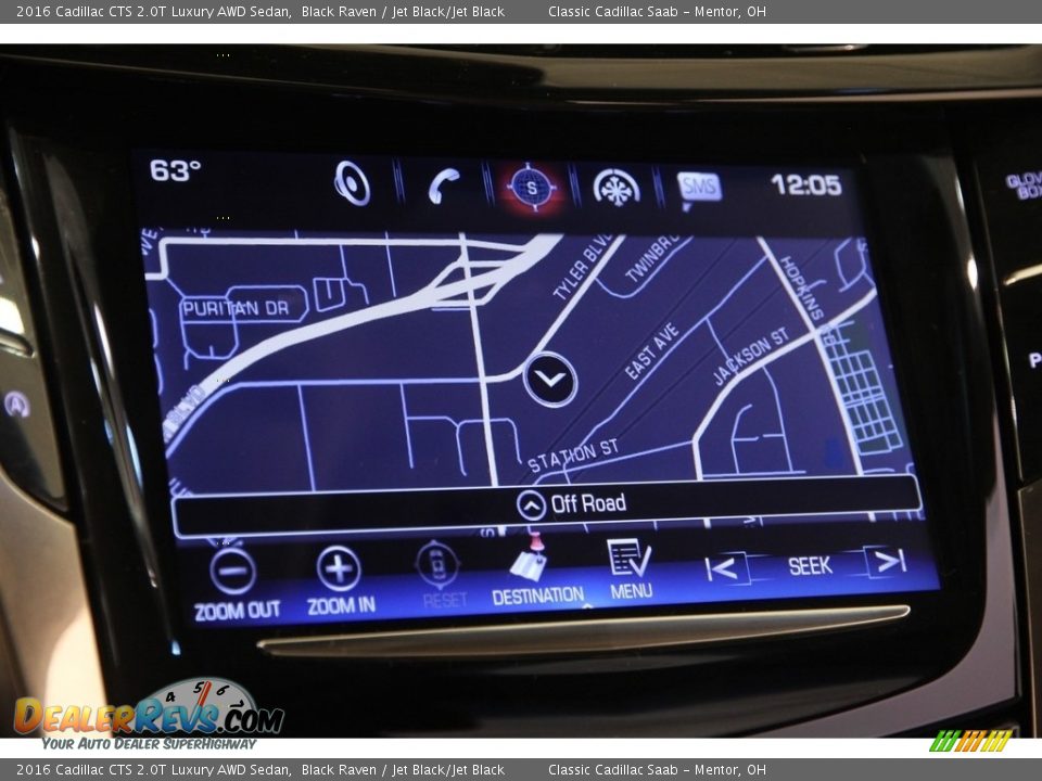 2016 Cadillac CTS 2.0T Luxury AWD Sedan Black Raven / Jet Black/Jet Black Photo #13