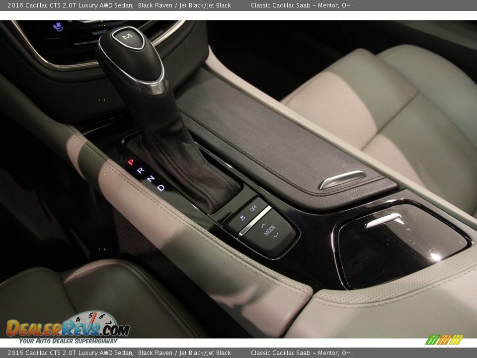 2016 Cadillac CTS 2.0T Luxury AWD Sedan Black Raven / Jet Black/Jet Black Photo #14