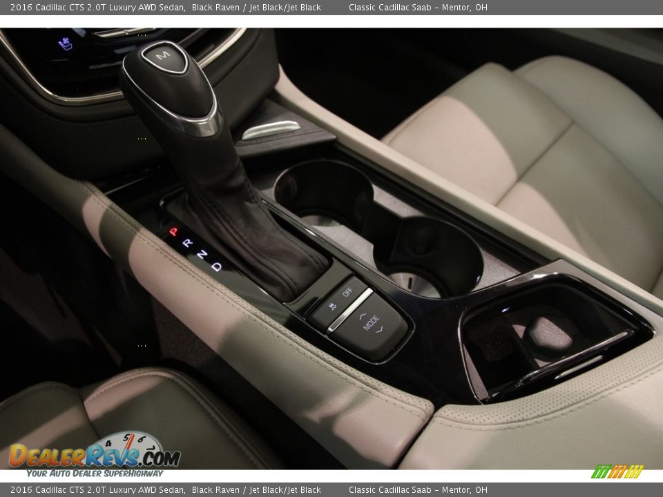 2016 Cadillac CTS 2.0T Luxury AWD Sedan Black Raven / Jet Black/Jet Black Photo #15