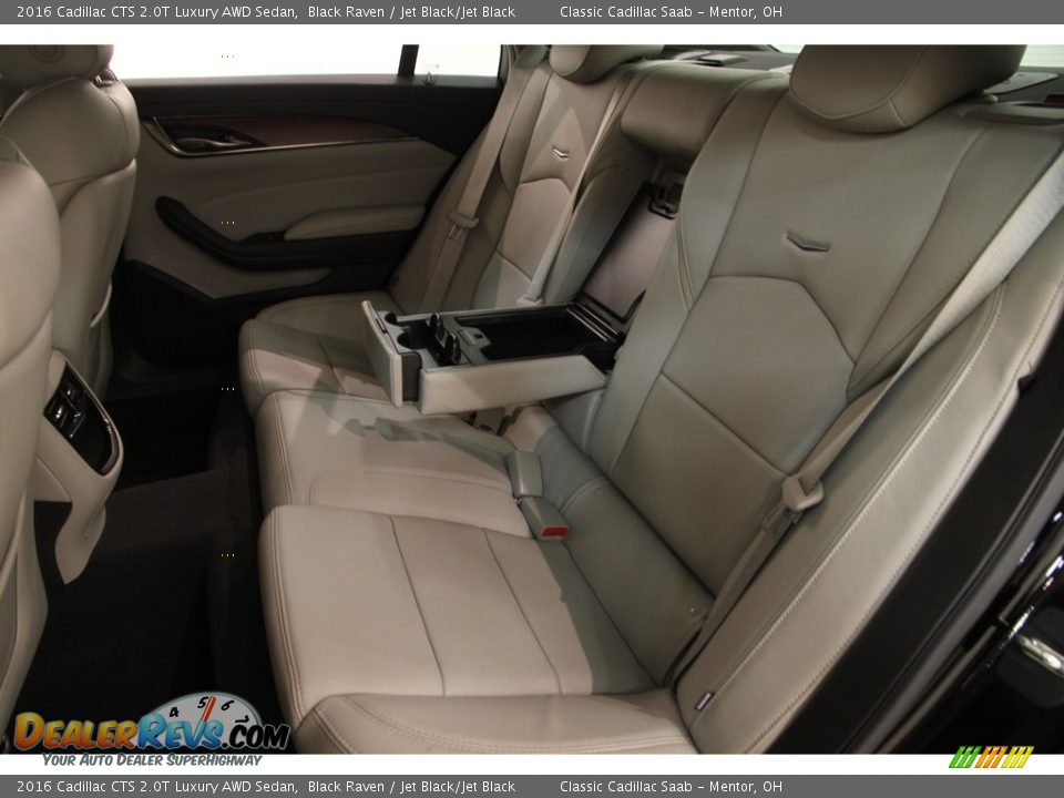 2016 Cadillac CTS 2.0T Luxury AWD Sedan Black Raven / Jet Black/Jet Black Photo #19