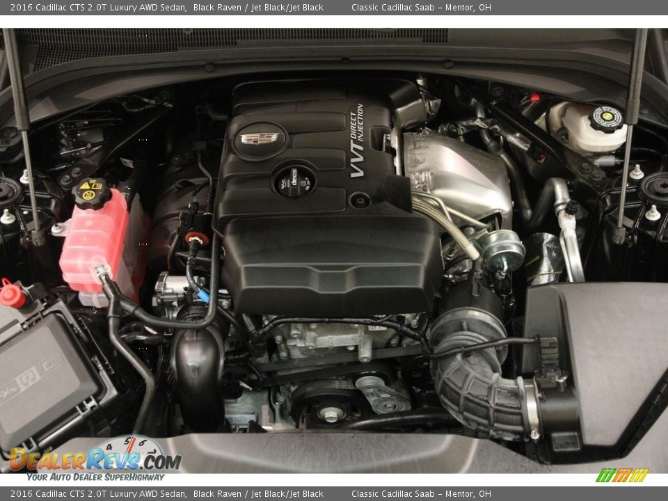 2016 Cadillac CTS 2.0T Luxury AWD Sedan Black Raven / Jet Black/Jet Black Photo #21