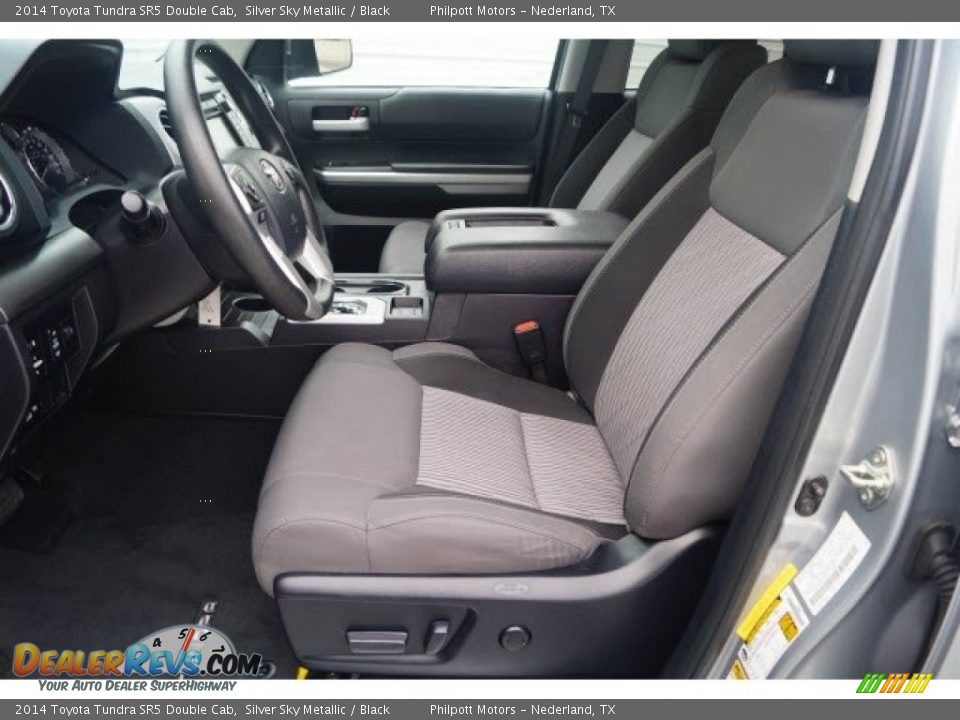 2014 Toyota Tundra SR5 Double Cab Silver Sky Metallic / Black Photo #20
