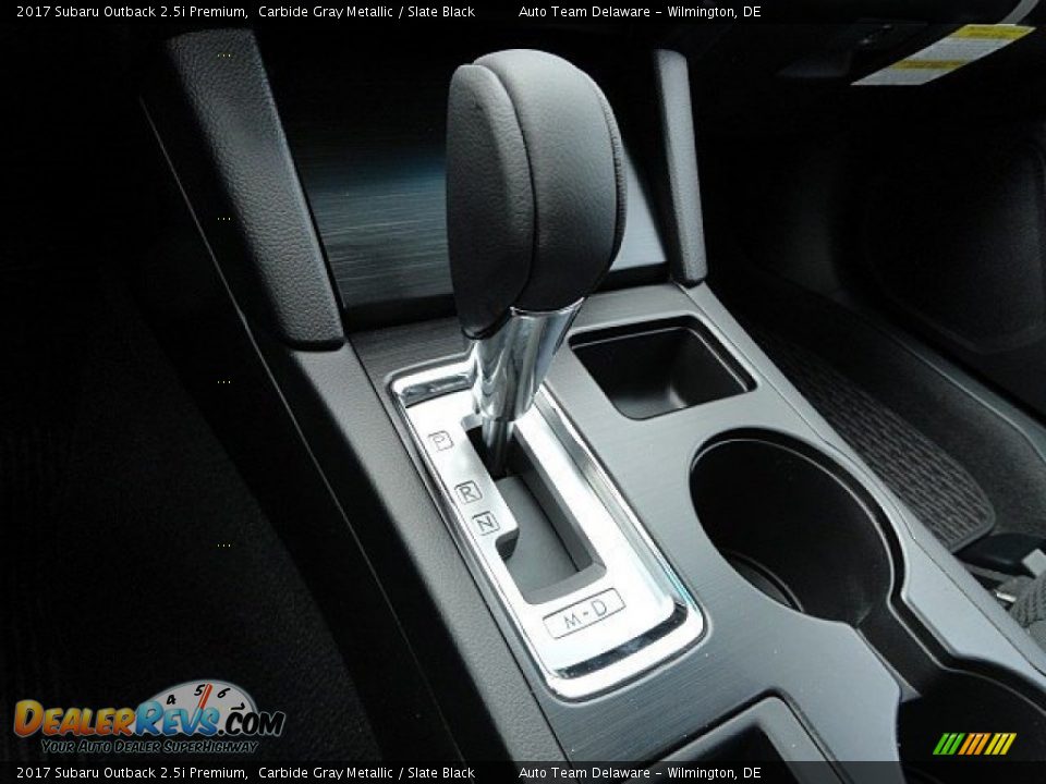 2017 Subaru Outback 2.5i Premium Carbide Gray Metallic / Slate Black Photo #14