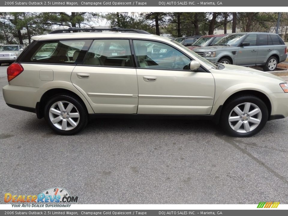 2006 Subaru Outback 2.5i Limited Wagon Champagne Gold Opalescent / Taupe Photo #4