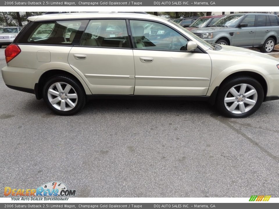 2006 Subaru Outback 2.5i Limited Wagon Champagne Gold Opalescent / Taupe Photo #5