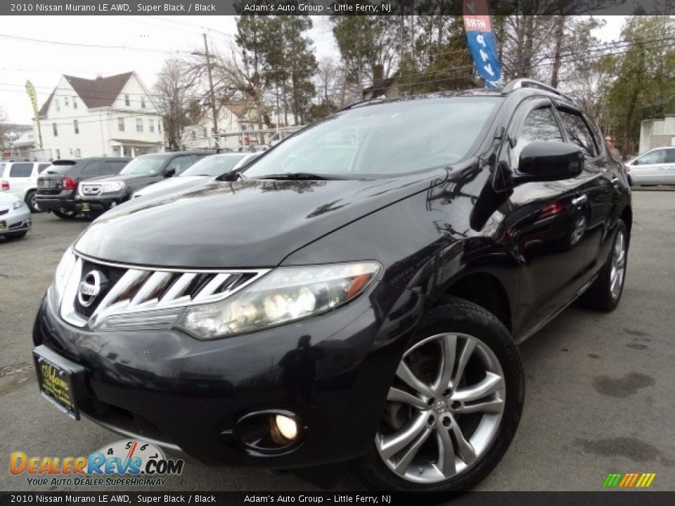 2010 Nissan Murano LE AWD Super Black / Black Photo #1