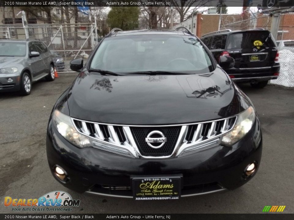 2010 Nissan Murano LE AWD Super Black / Black Photo #2