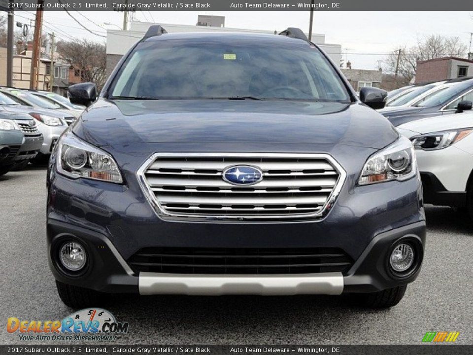 2017 Subaru Outback 2.5i Limited Carbide Gray Metallic / Slate Black Photo #2
