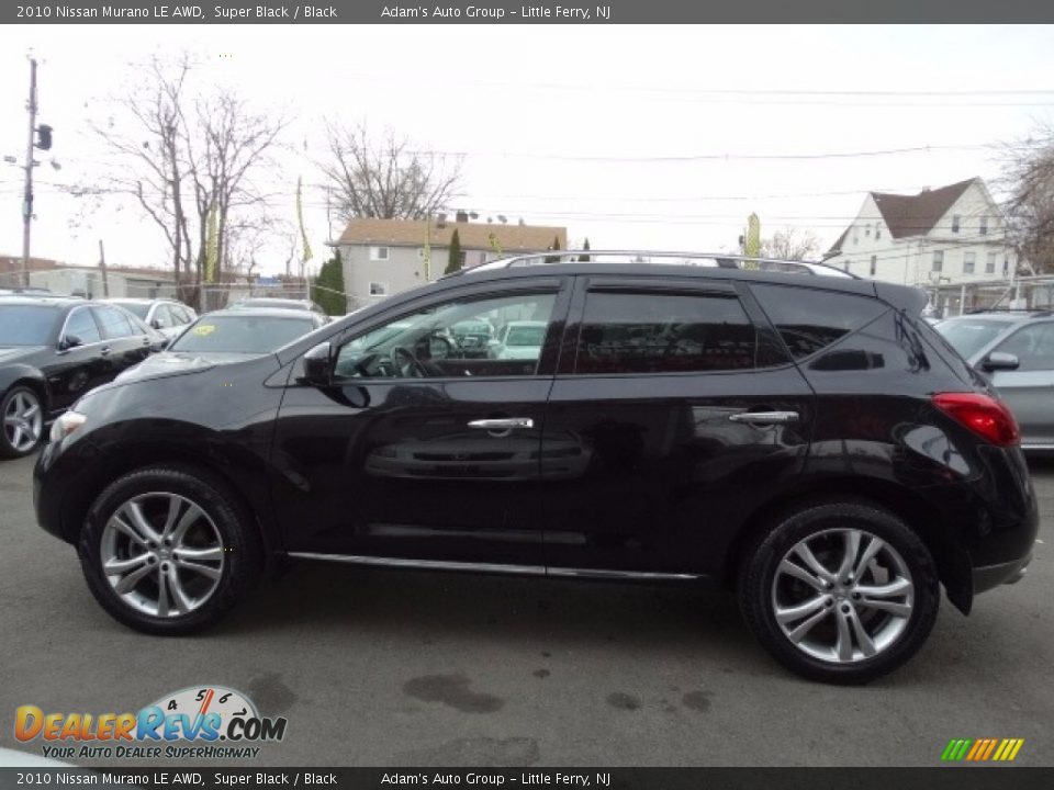 2010 Nissan Murano LE AWD Super Black / Black Photo #8