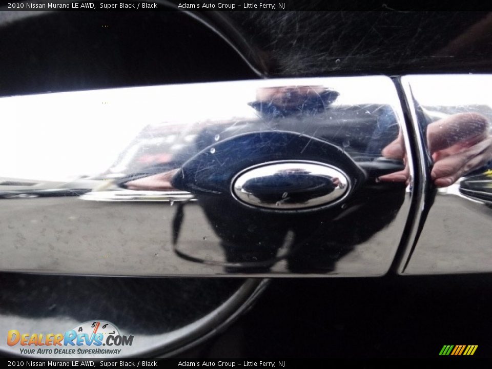 2010 Nissan Murano LE AWD Super Black / Black Photo #9