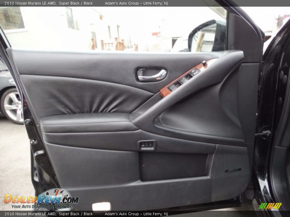 2010 Nissan Murano LE AWD Super Black / Black Photo #10