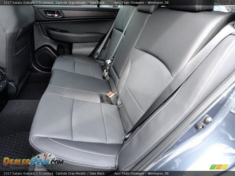 2017 Subaru Outback 2.5i Limited Carbide Gray Metallic / Slate Black Photo #9