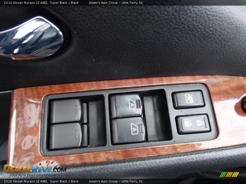 2010 Nissan Murano LE AWD Super Black / Black Photo #11