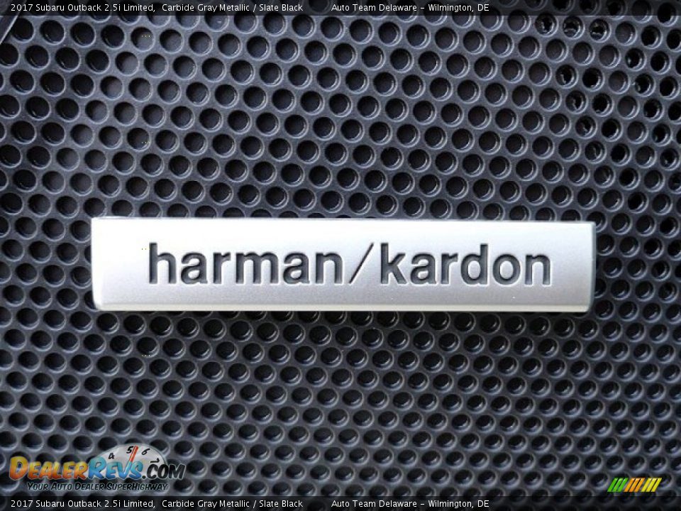 2017 Subaru Outback 2.5i Limited Carbide Gray Metallic / Slate Black Photo #12