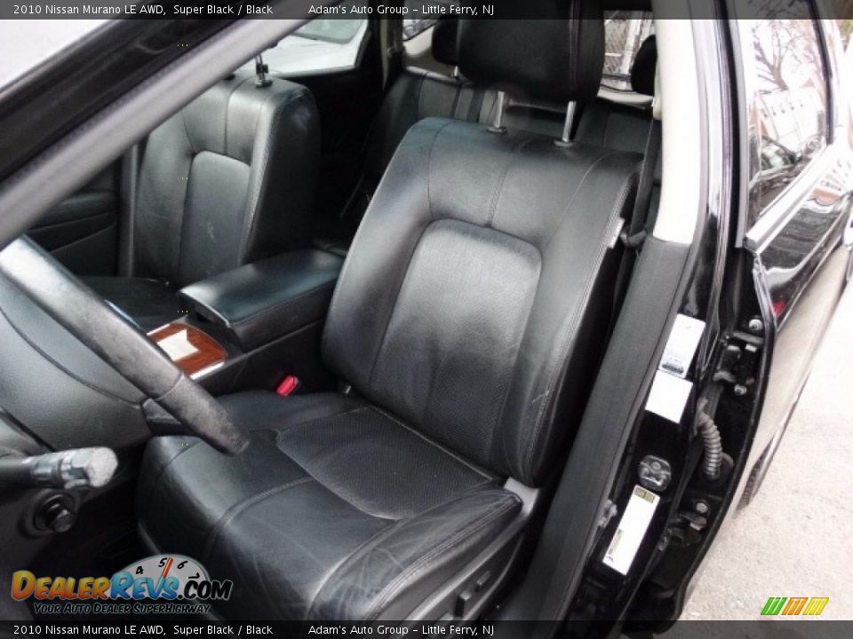 2010 Nissan Murano LE AWD Super Black / Black Photo #15