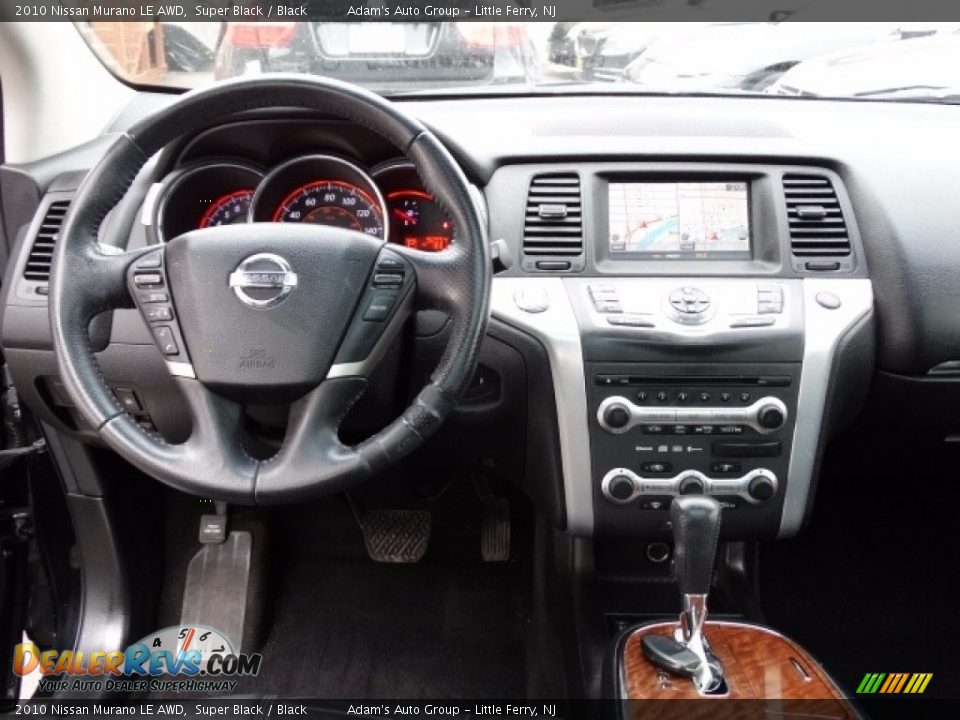 2010 Nissan Murano LE AWD Super Black / Black Photo #16