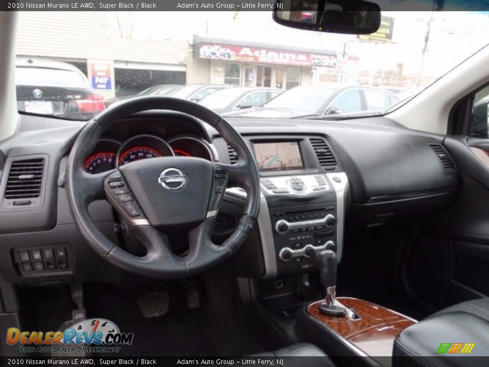 2010 Nissan Murano LE AWD Super Black / Black Photo #17