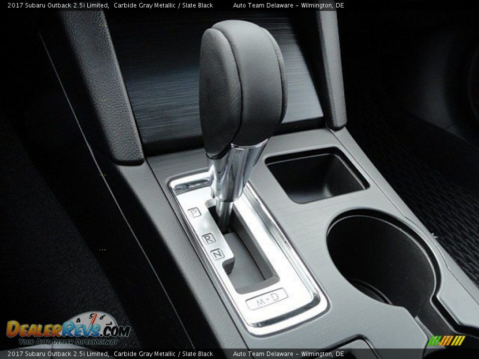 2017 Subaru Outback 2.5i Limited Carbide Gray Metallic / Slate Black Photo #16