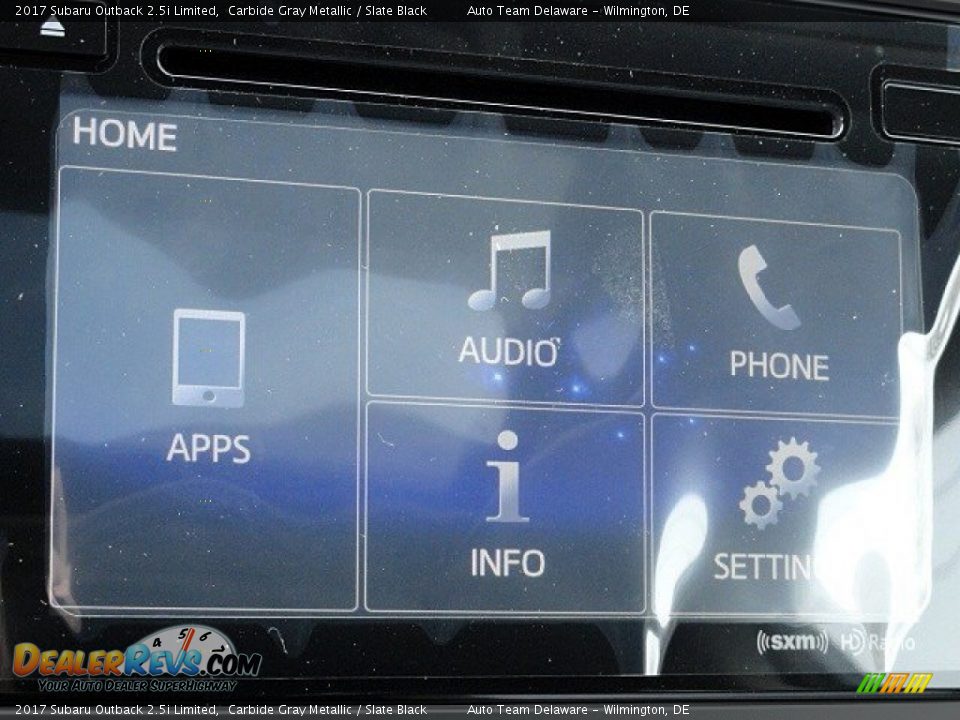 2017 Subaru Outback 2.5i Limited Carbide Gray Metallic / Slate Black Photo #19