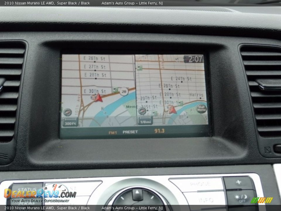 2010 Nissan Murano LE AWD Super Black / Black Photo #21