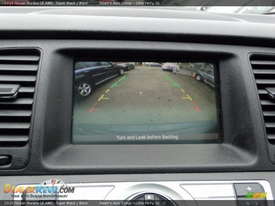 2010 Nissan Murano LE AWD Super Black / Black Photo #22