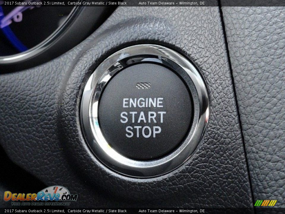 2017 Subaru Outback 2.5i Limited Carbide Gray Metallic / Slate Black Photo #21