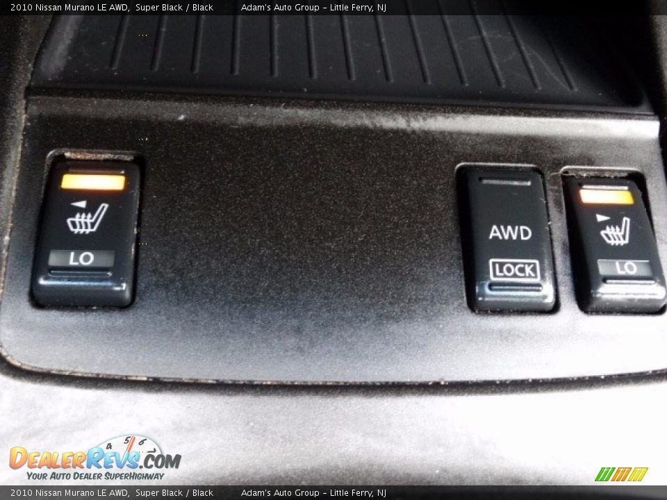 2010 Nissan Murano LE AWD Super Black / Black Photo #24