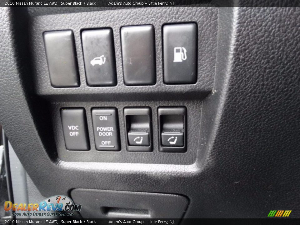 2010 Nissan Murano LE AWD Super Black / Black Photo #28