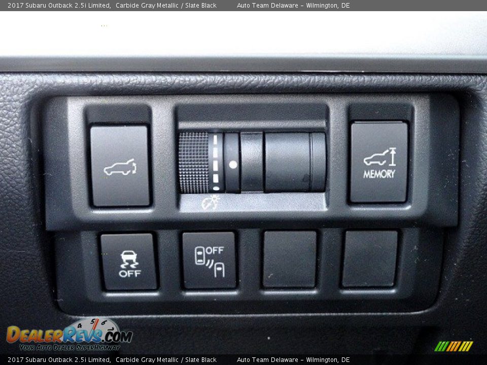 2017 Subaru Outback 2.5i Limited Carbide Gray Metallic / Slate Black Photo #26