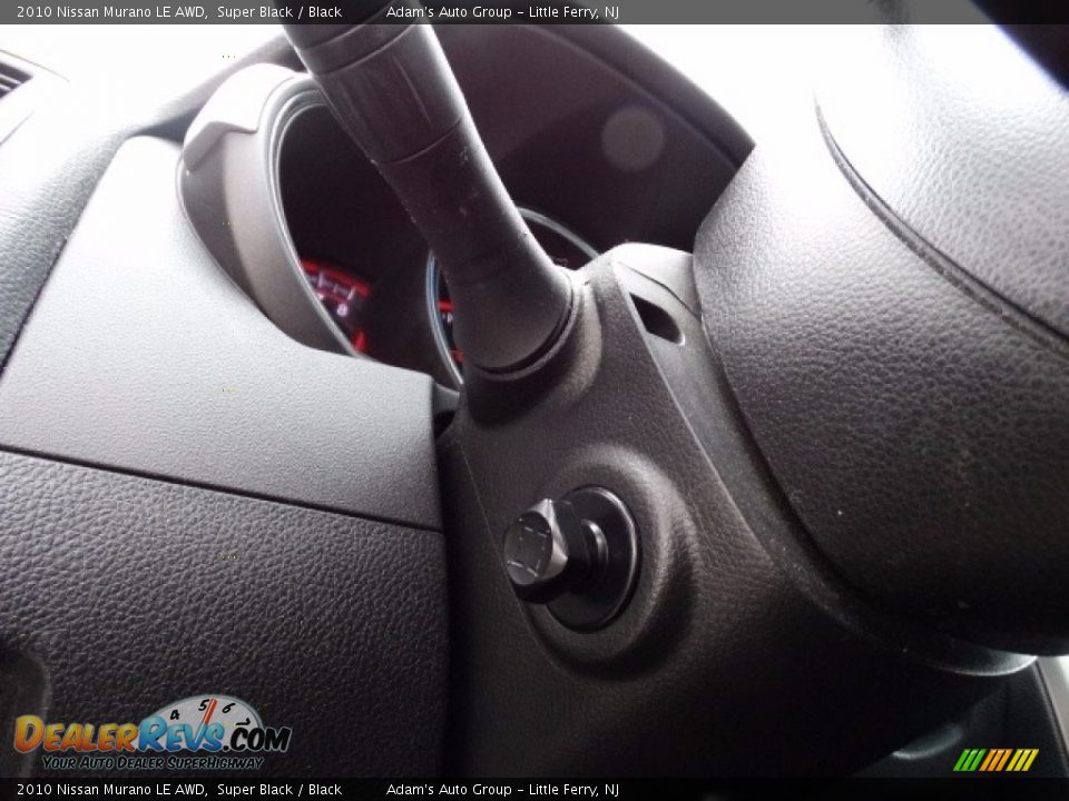 2010 Nissan Murano LE AWD Super Black / Black Photo #29