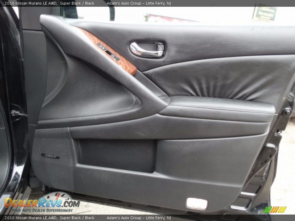 2010 Nissan Murano LE AWD Super Black / Black Photo #30