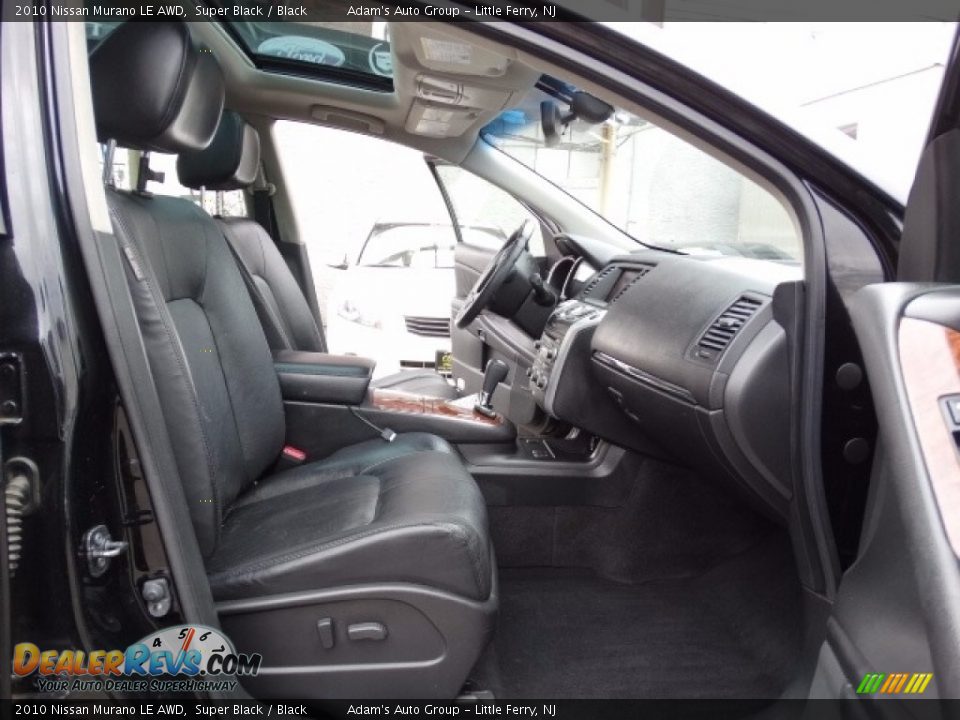 2010 Nissan Murano LE AWD Super Black / Black Photo #31