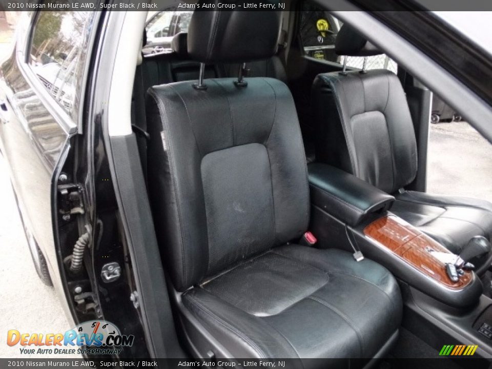 2010 Nissan Murano LE AWD Super Black / Black Photo #32