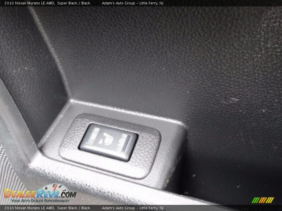 2010 Nissan Murano LE AWD Super Black / Black Photo #36