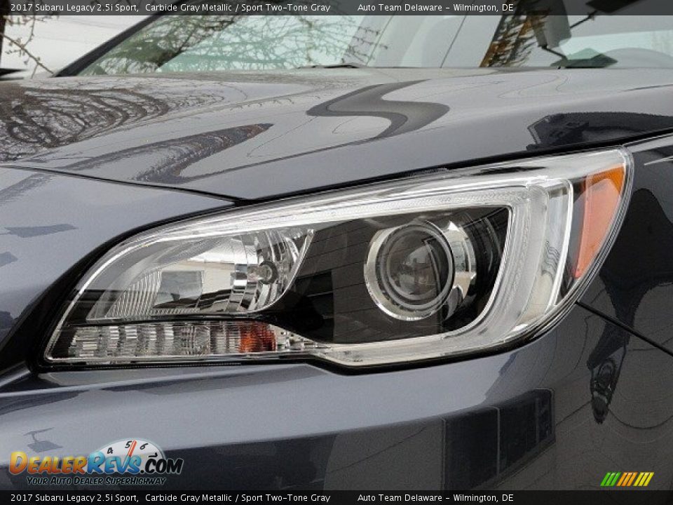 2017 Subaru Legacy 2.5i Sport Carbide Gray Metallic / Sport Two-Tone Gray Photo #7