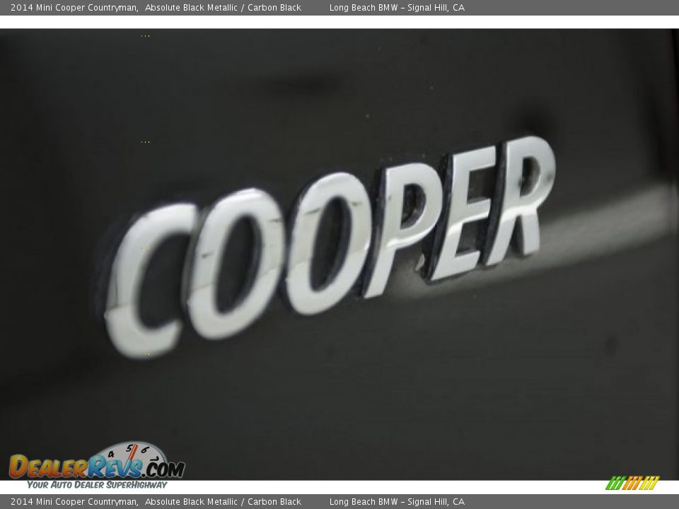 2014 Mini Cooper Countryman Absolute Black Metallic / Carbon Black Photo #8