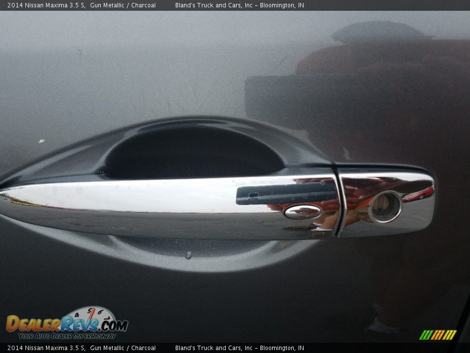 2014 Nissan Maxima 3.5 S Gun Metallic / Charcoal Photo #9