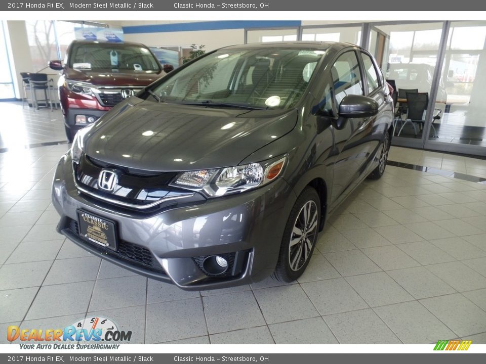 2017 Honda Fit EX Modern Steel Metallic / Black Photo #1
