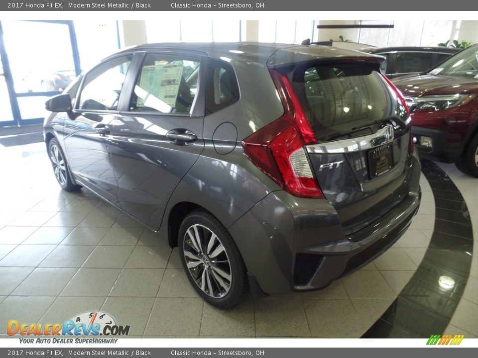 2017 Honda Fit EX Modern Steel Metallic / Black Photo #2