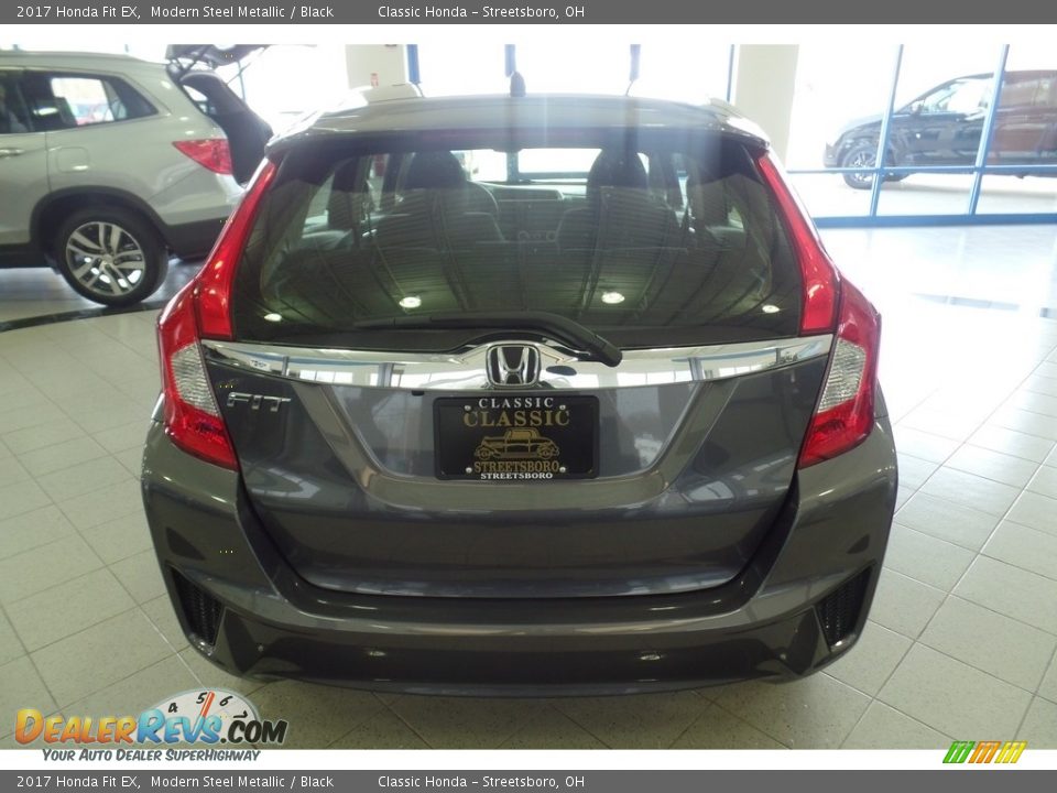 2017 Honda Fit EX Modern Steel Metallic / Black Photo #4