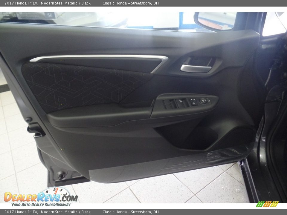 2017 Honda Fit EX Modern Steel Metallic / Black Photo #5