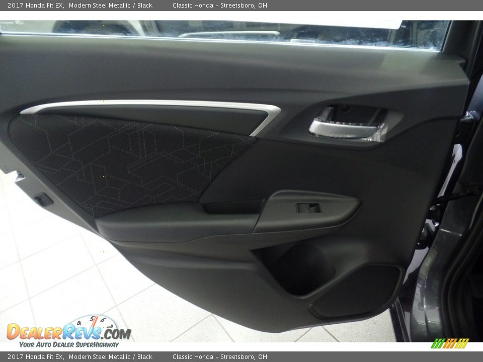 2017 Honda Fit EX Modern Steel Metallic / Black Photo #6