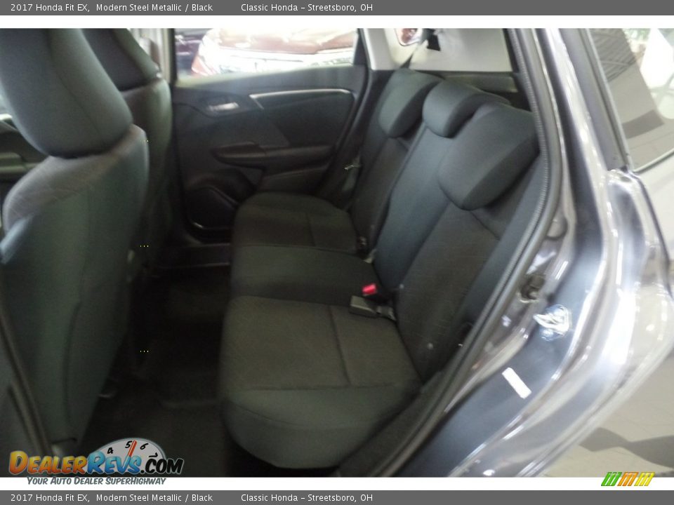 2017 Honda Fit EX Modern Steel Metallic / Black Photo #9