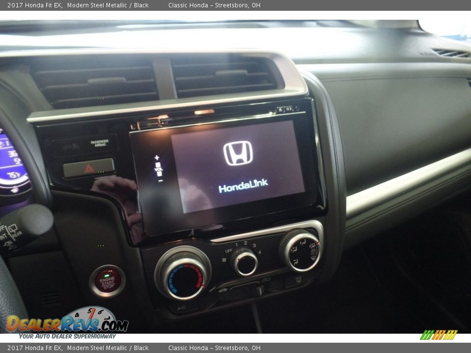 2017 Honda Fit EX Modern Steel Metallic / Black Photo #11
