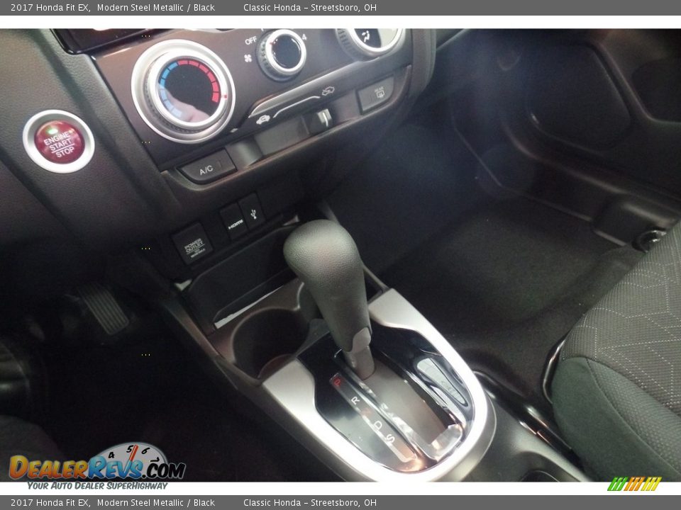2017 Honda Fit EX Modern Steel Metallic / Black Photo #13