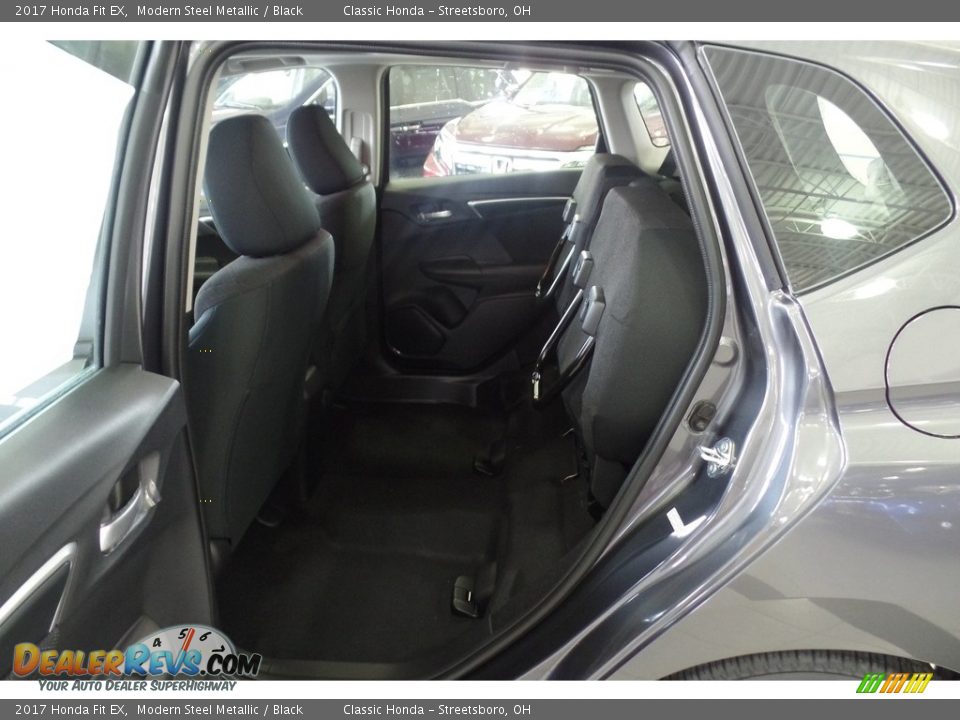 2017 Honda Fit EX Modern Steel Metallic / Black Photo #16