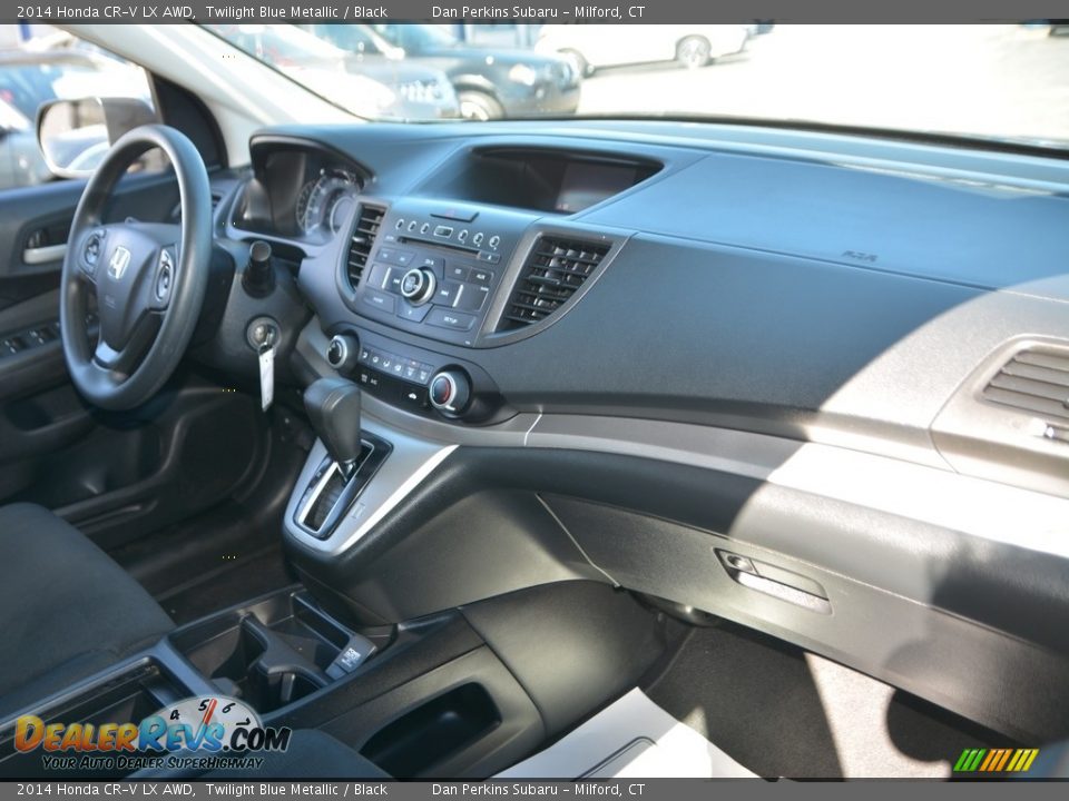 2014 Honda CR-V LX AWD Twilight Blue Metallic / Black Photo #13