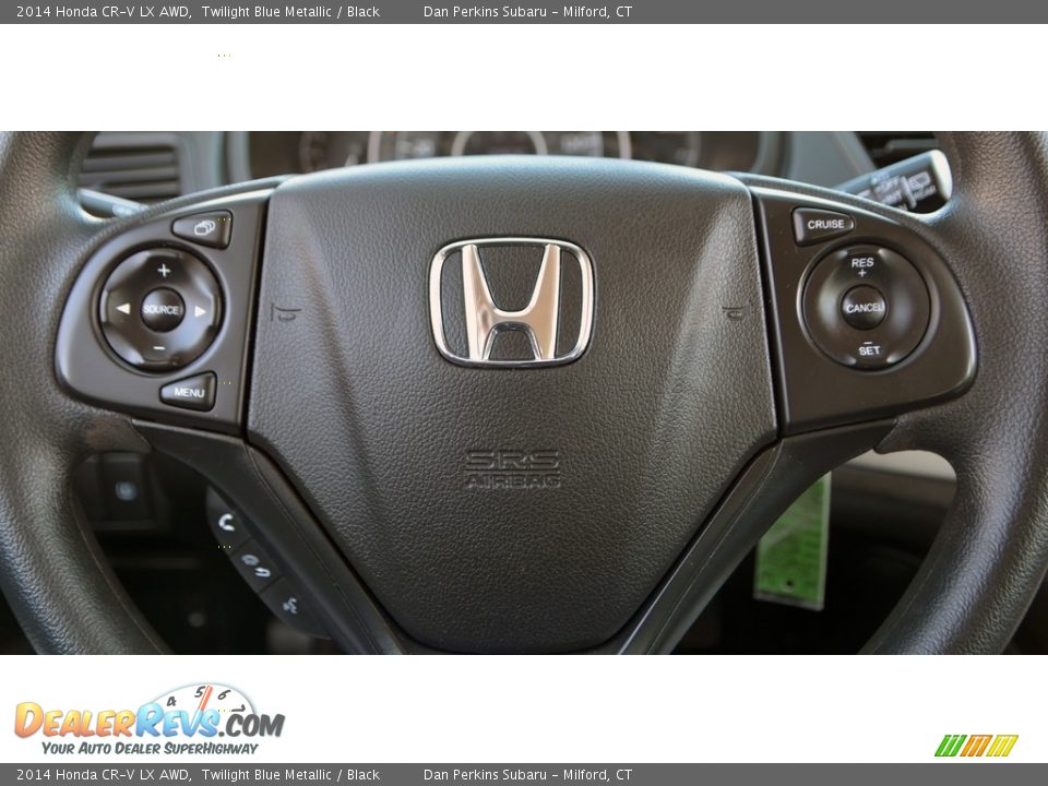 2014 Honda CR-V LX AWD Twilight Blue Metallic / Black Photo #16