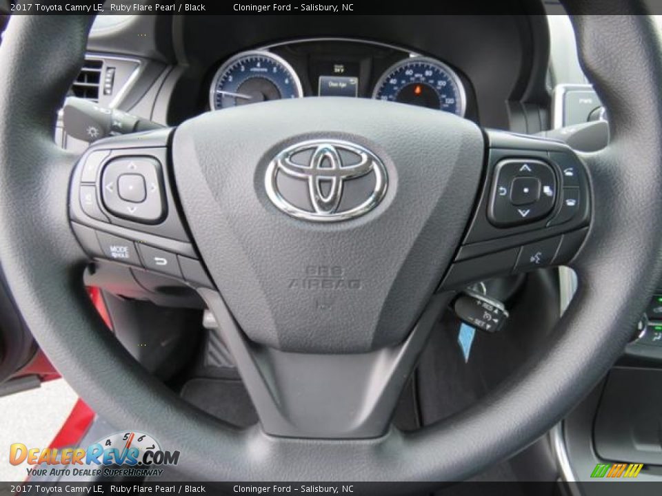 2017 Toyota Camry LE Ruby Flare Pearl / Black Photo #12