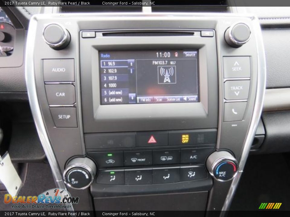 2017 Toyota Camry LE Ruby Flare Pearl / Black Photo #16